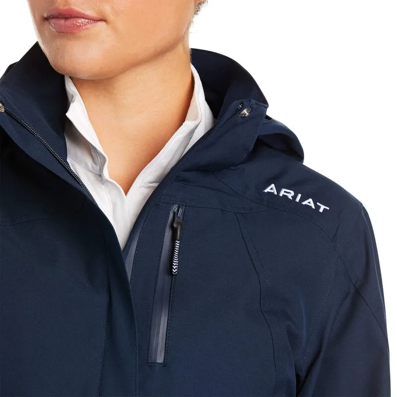 Ariat Ladies Coast H2O Jacket in Navy-1